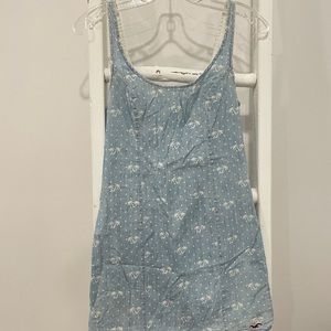 Hollister Palm Tree Zip up Dress